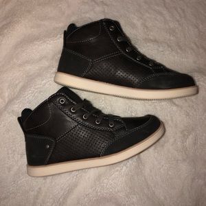 Dark Gray High Top Sneakers Sz 3